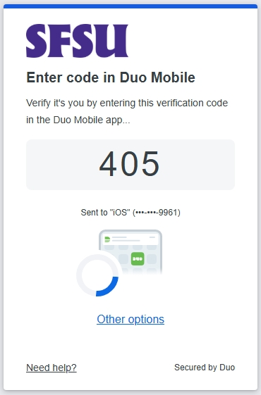 3 digit DUO code