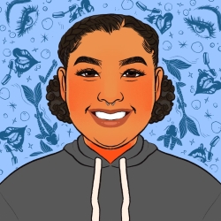 illustration of Kara Blue